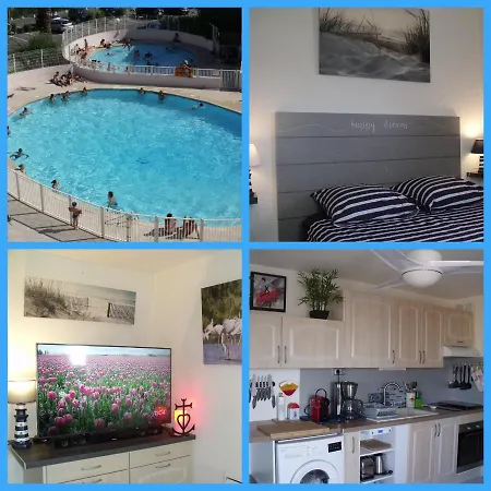 Appartement T2, 3 étoiles, 40m2 ,parking Privé, 300m, Wifi, Piscines, Très Propre, Ascenseurs *